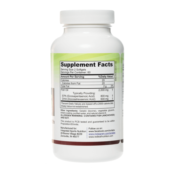 red leaf omega 3 supplement facts