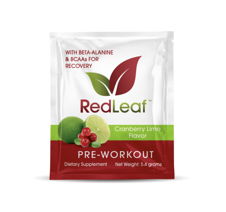 PreWorkout Single Serve Packets Red Leaf Nutrition
